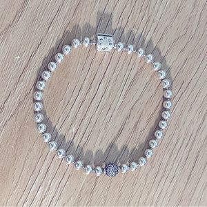 Pandora Beads & Pavé Bracelet